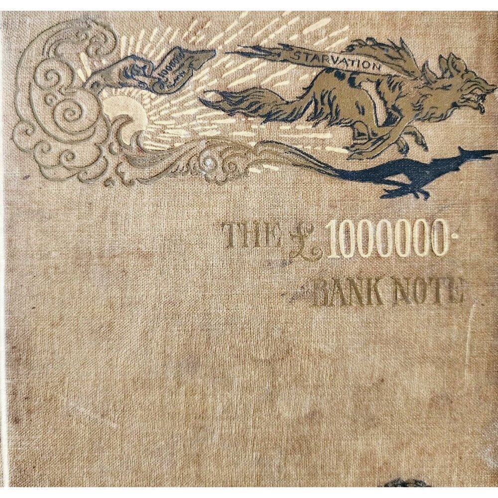 Mark Twain The 1 Million Pound Bank Note First Edition 1893 HC Victorian Bk HBS